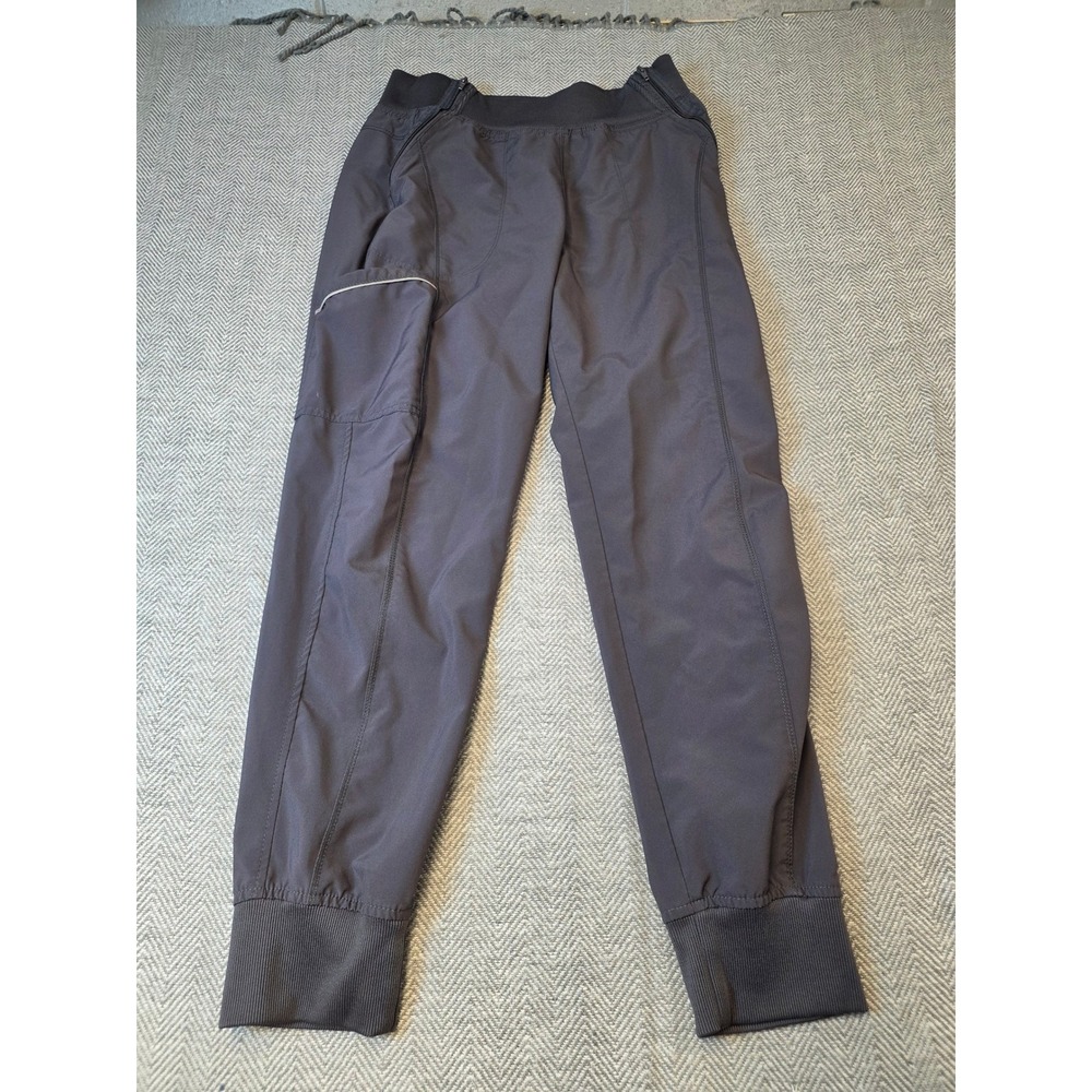 Cherokee Revolution Jogger Scrub Pants Women's 27W Black Elastic High Waisted